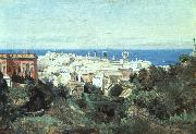 View of Genoa  Jean Baptiste Camille  Corot